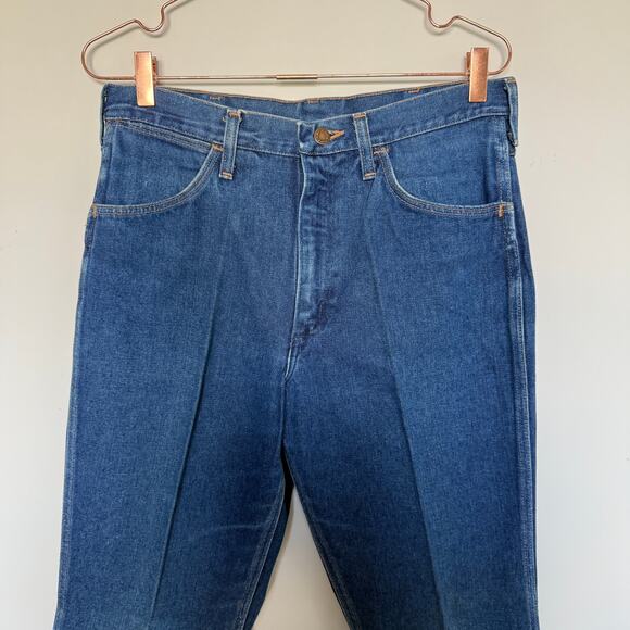 Lot of 2 Wrangler Mens Denim Jeans 33 Short Regular Fit Western Rodeo Cowboy - Picture 3 of 12